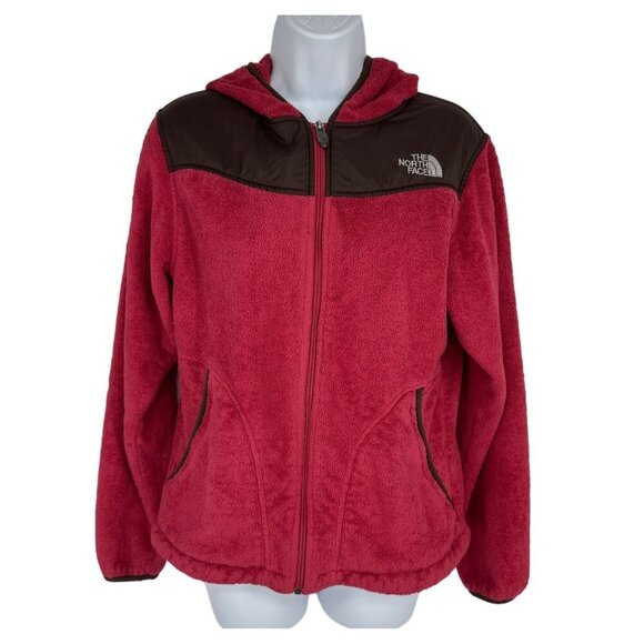 The North Face Women's Oso High Pile Hooded Zip Fleece Jacket Size M - Picture 1 of 10